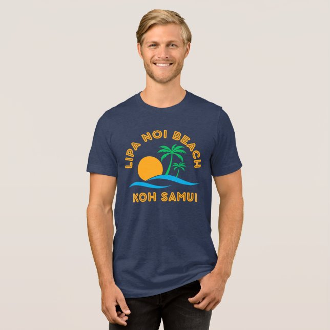 LIPA NOI BEACH-KOH SAMUI T SHIRT (Framsida Full)