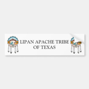 Lipan Apache stam av den Texas bildekalet Bildekal
