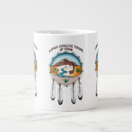 Lipan Apache Tribe 20 oz White Jumbo Mugg