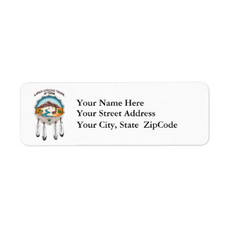 Lipan Apache Tribe of Texas Adressetiketters Returadress Etikett