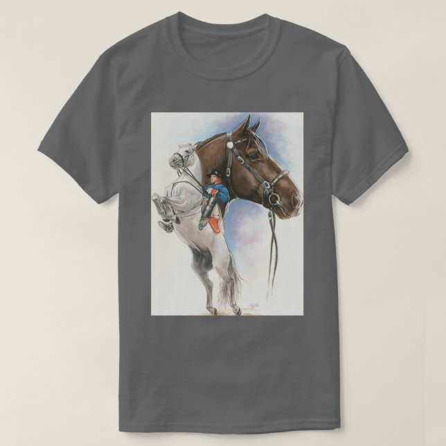 Lipizzan T Shirt (Design framsida)