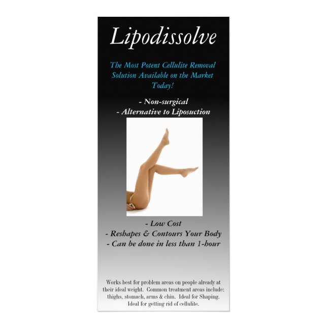 Lipodissolve1 Lipodissolve, den mest potent cen… Reklamkort (Framsidan)