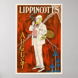 Lippincotts August Poster