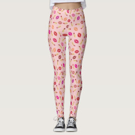 Lippstift Leggings