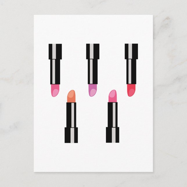 Lippstift Vykort (Framsida)