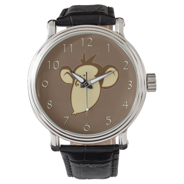 Lippy Monkey Armbandsur (Framsida)