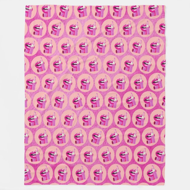 Lips Fleecefilt (Framsidan)