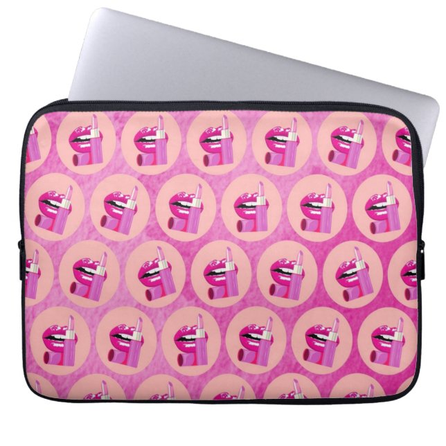 Lips Laptop Sleeve (Framsidan)