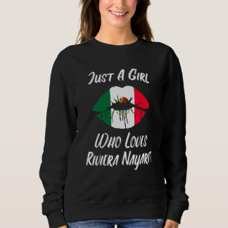 Lips Mouth Love Mexican Flag Riviera Nayarite T Shirt
