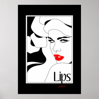 Lips Original Poster