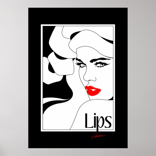 Lips Original Poster (Framsidan)