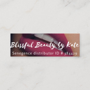 Lipsense Mini Visitkort