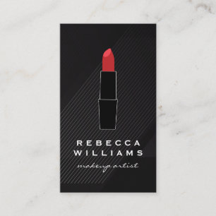 Lipstick Beauty Cosmetics Visitkort