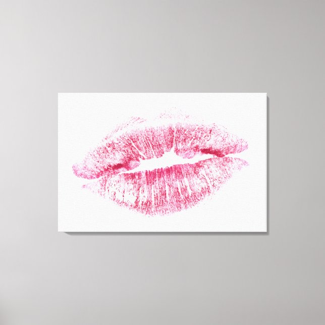 Lipstick Canvastryck (Framsida)