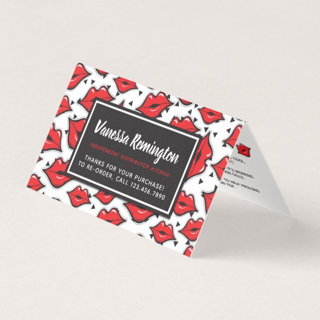 Lipstick Distributor How to Appor / Tips & Tricks Kort (Framsida)