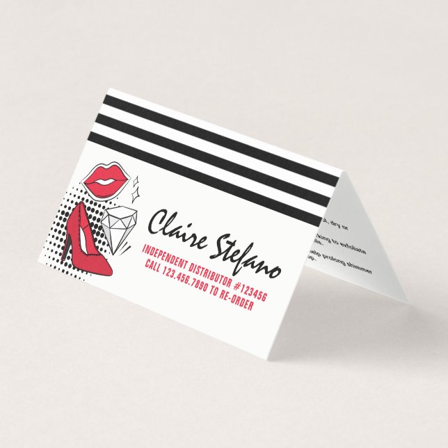 Lipstick Distributor How to Appor / Tips & Tricks Kort (Framsida)