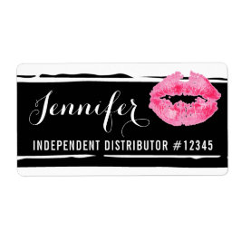 Lipstick Distributor Personlig Värdinna Namn brick Fraktsedel