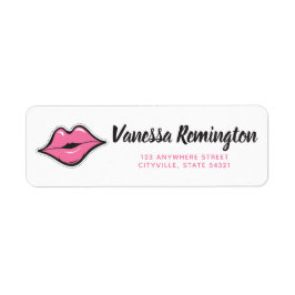 Lipstick Distributor Rosa Kiss Returadress Returadress Etikett