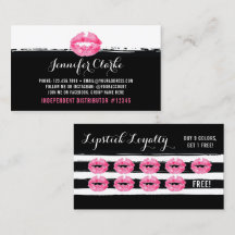 Lipstick Distributor Rosa Läppar Kiss Loyalty Slår