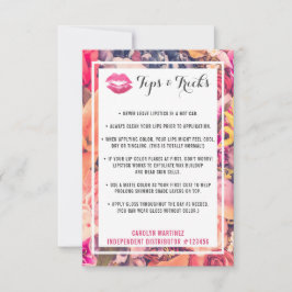 Lipstick Distributor Tips & Tricks Blommigt Kiss L