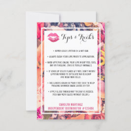 Lipstick Distributor Tips & Tricks Blommigt Kiss L