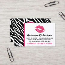 Lipstick Distributor Zebra Rosa Kiss Plain Back