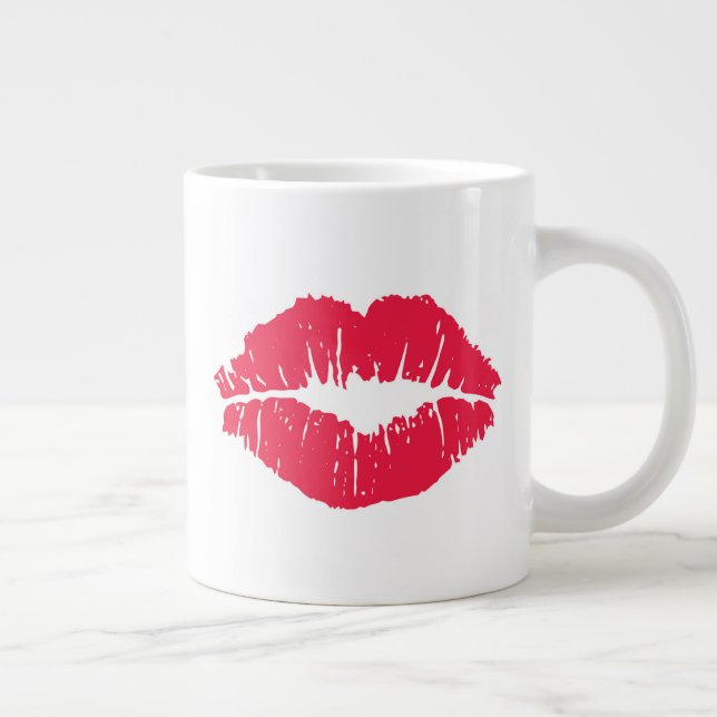 Lipstick Kis Jumbo Mugg (Höger)