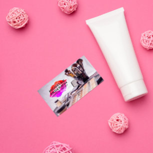 Lipstick Kiss Fyll på penslar Visitkort