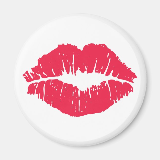Lipstick Kiss Magnet (Framsidan)