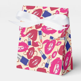 Lipstick Kiss Mönster Presentaskar