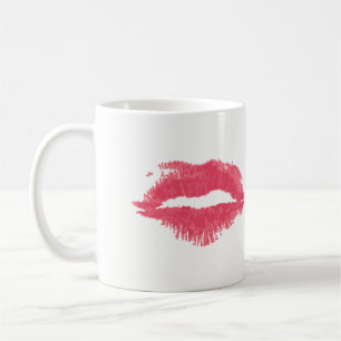 Lipstick Kiss Stain Kaffemugg