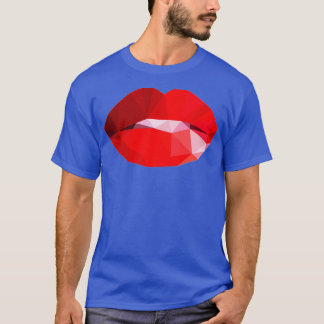Lipstick lips t shirt
