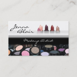 Lipstick Makeup Artist Affärskort Visitkort