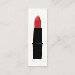 Lipstick Mini Visitkort