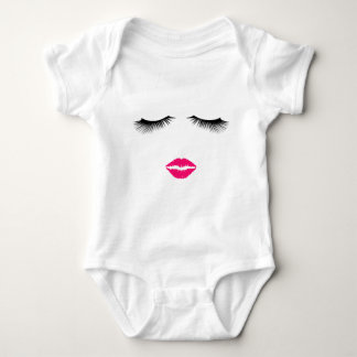 Lipstick och Eyelash T-shirt