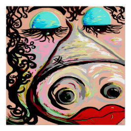 Lipstick på Gris! Perfect Poster