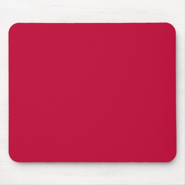 Lipstick Red (solid färg) Musmatta (Framsidan)