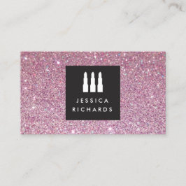 Lipstick Trio Logotyp för Freelance Makeup Artist  Visitkort