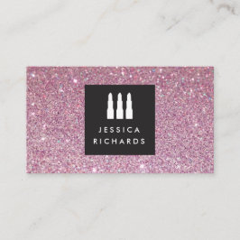 Lipstick Trio Logotyp för Freelance Makeup Artist  Visitkort