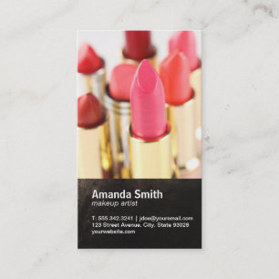 Lipstick Visitkort