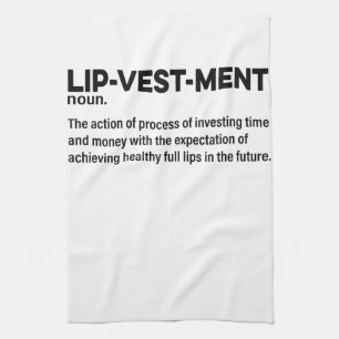 Lipvester Lip Filler Quote Nurse Injec Kökshandduk