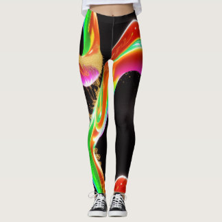 Liquid Dreams: Mesmerizing Abstract liquide Luxury Leggings