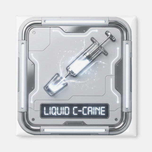 Liquid Energy Shot Magnet (Framsidan)