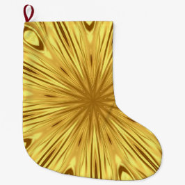 Liquid Gold: Gilded Zenith | Personalized Holiday Stor Julstrumpa