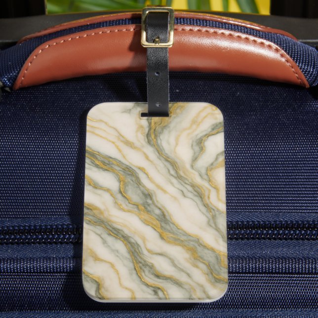 Liquid Gold Veins Bagagebricka (Framsida Insitu 2)