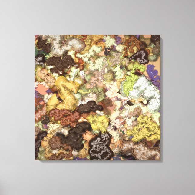 Liquid Kinetic Painting  Canvastryck (Framsida)