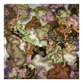 Liquid Kinetic Painting  Perfect Poster