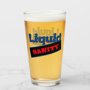 Liquid Sanity Humor Glaskopp