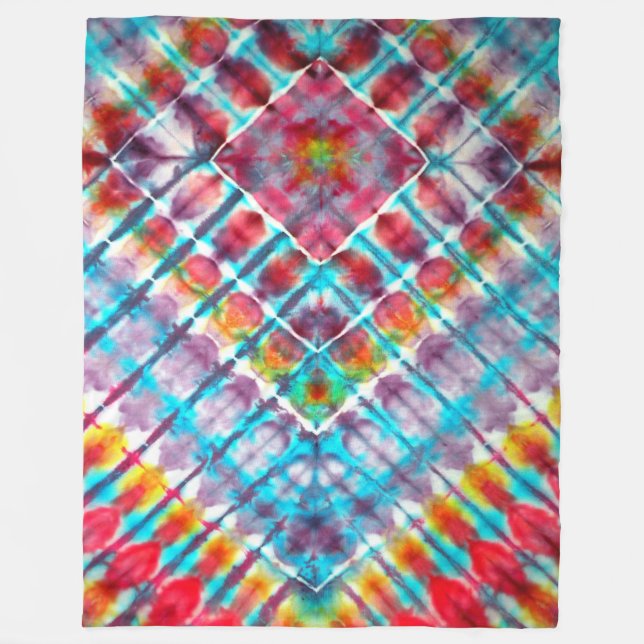 Liquid Vector Pattern (Full)  Fleecefilt (Framsidan)