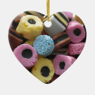 Liquorice Allsorts Julgransprydnad Keramik
